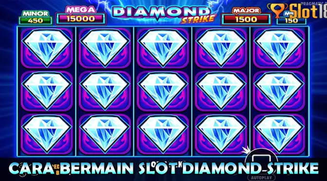 Diamond Strike slot - wilds and scatters